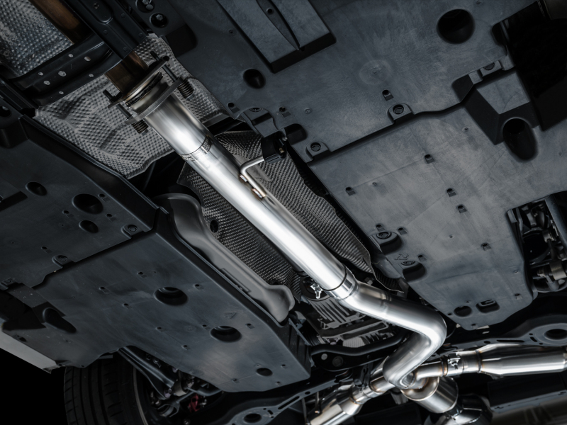 Toyota GR Corolla Performance Exhaust - AWE Tuning - Track Edition - Diamond Black - `23-`27